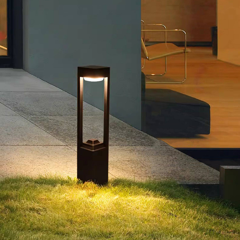 Solar Garden Light - Leuchtende Stehlampe für den Innenhof, Solar-LED-Außenbeleuchtung,