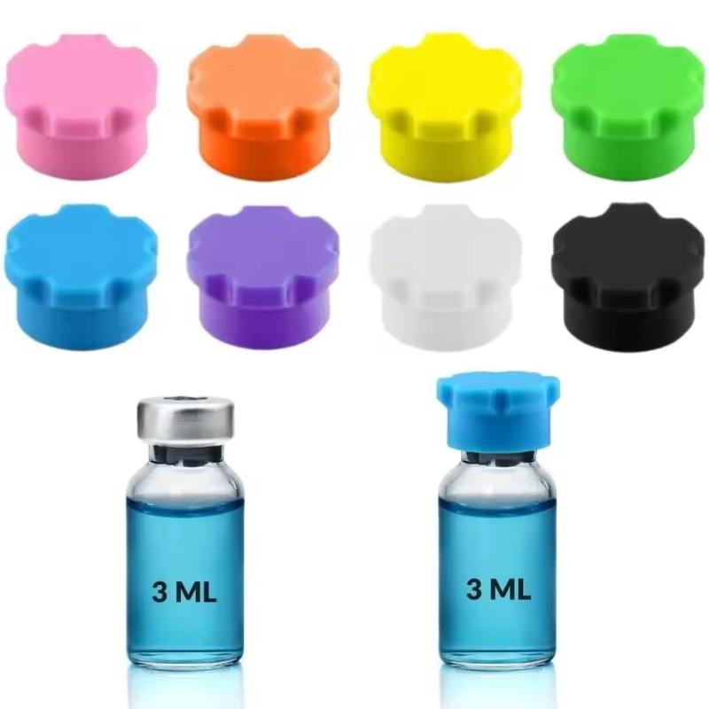 Reusable Bottle - Wiederverwendbare Rutschfeste Glasfläschchen-Silikonverschlüsse, Auslaufsicher, Lebensmittelecht: 8