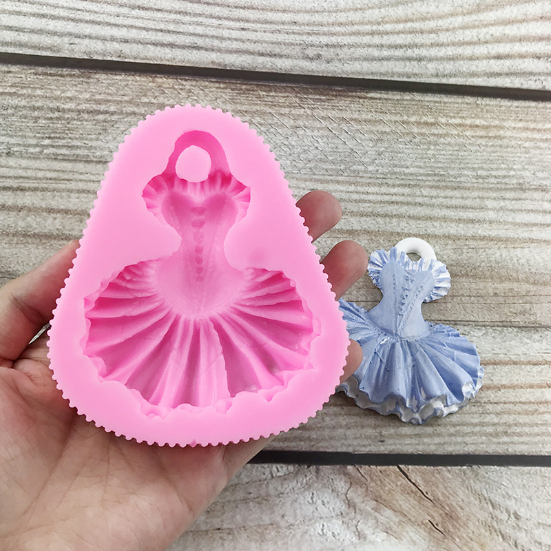 Eco Soap - 1 Stück, Neue Silikonform für Prinzessinnen-Hochzeitskleid,
