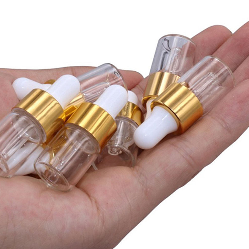 Reusable Bottle - 30 Stück Glasfläschchen für flüssige Essenzen,