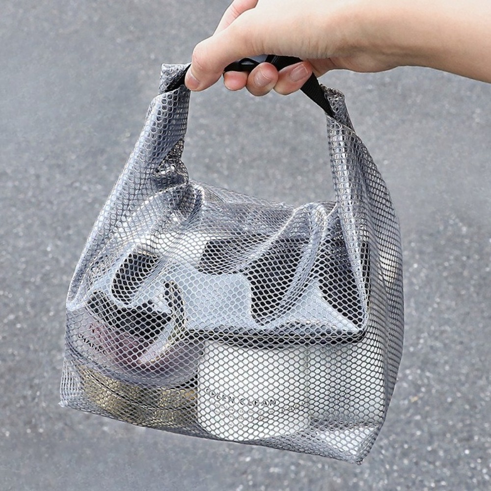 Reusable Bag - Wasserdichte Aufbewahrungstasche, Fitnesskleidung, Schwimm- und Badezimmerzubehör,