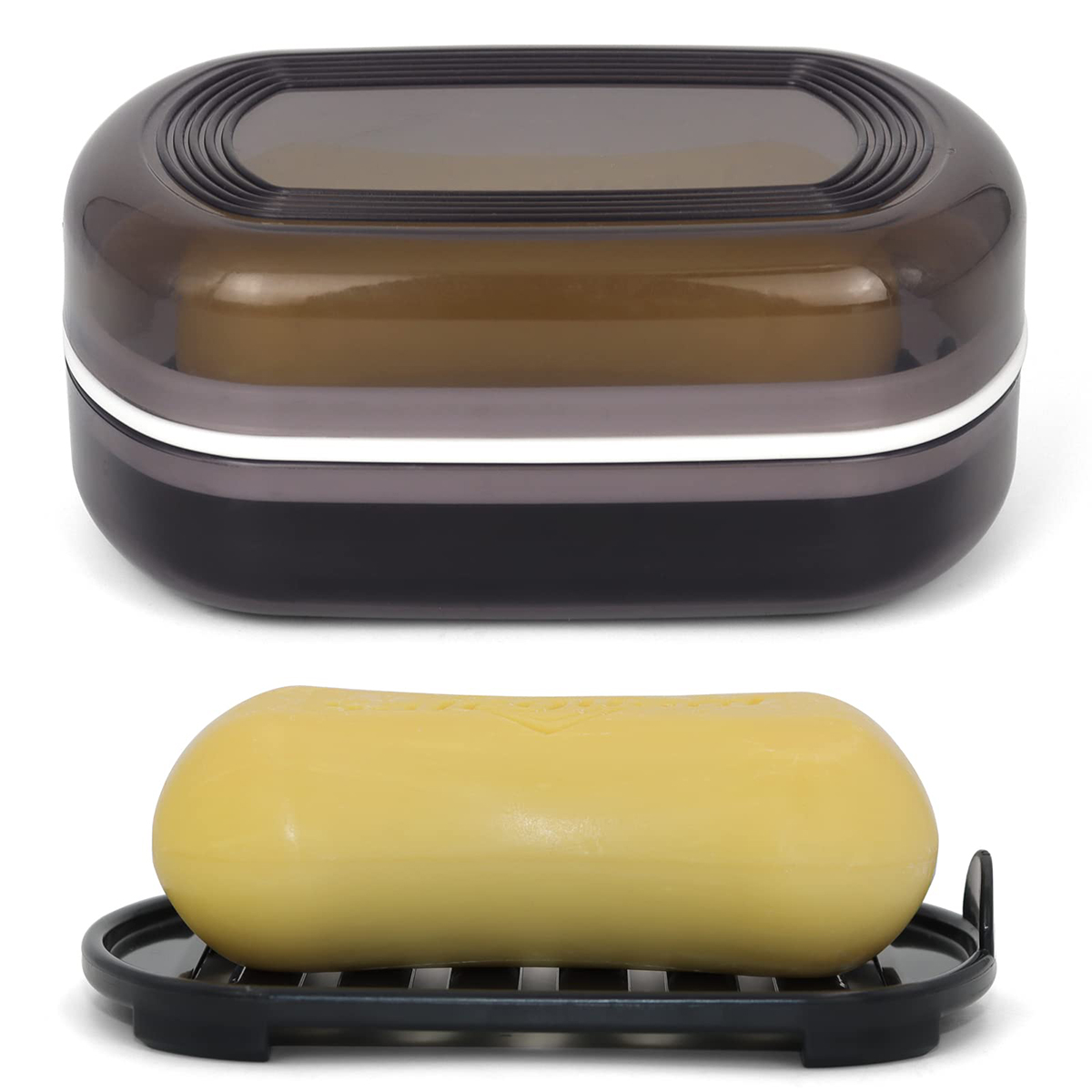 Bamboo Cutlery - Tragbare Bad Seifen halter Behälter Box