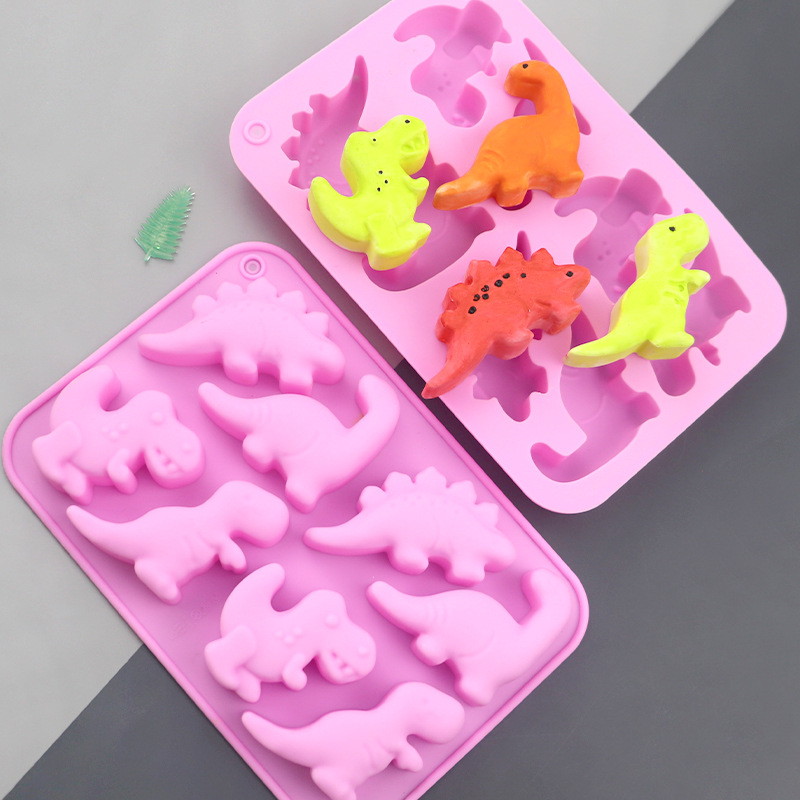 Eco Soap - Blues Großhandel 8 Dinosaurier Cartoon Silikon