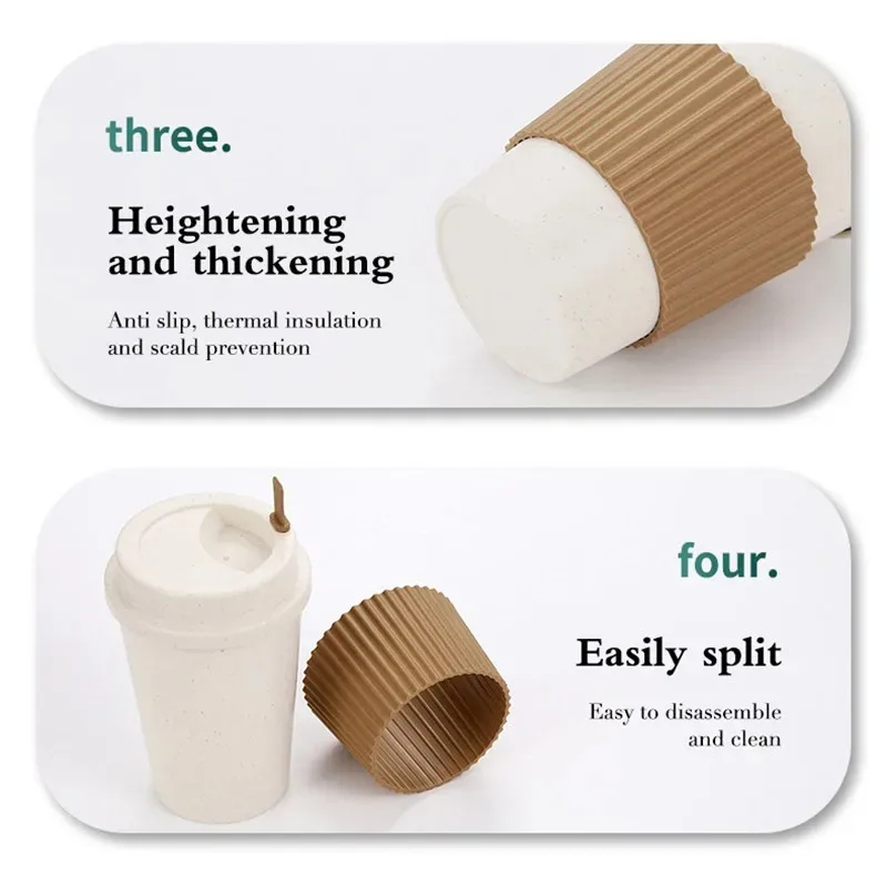450ml Kaffeetassen mit Deckel  – Reusable Straw Bewertung und Preis
