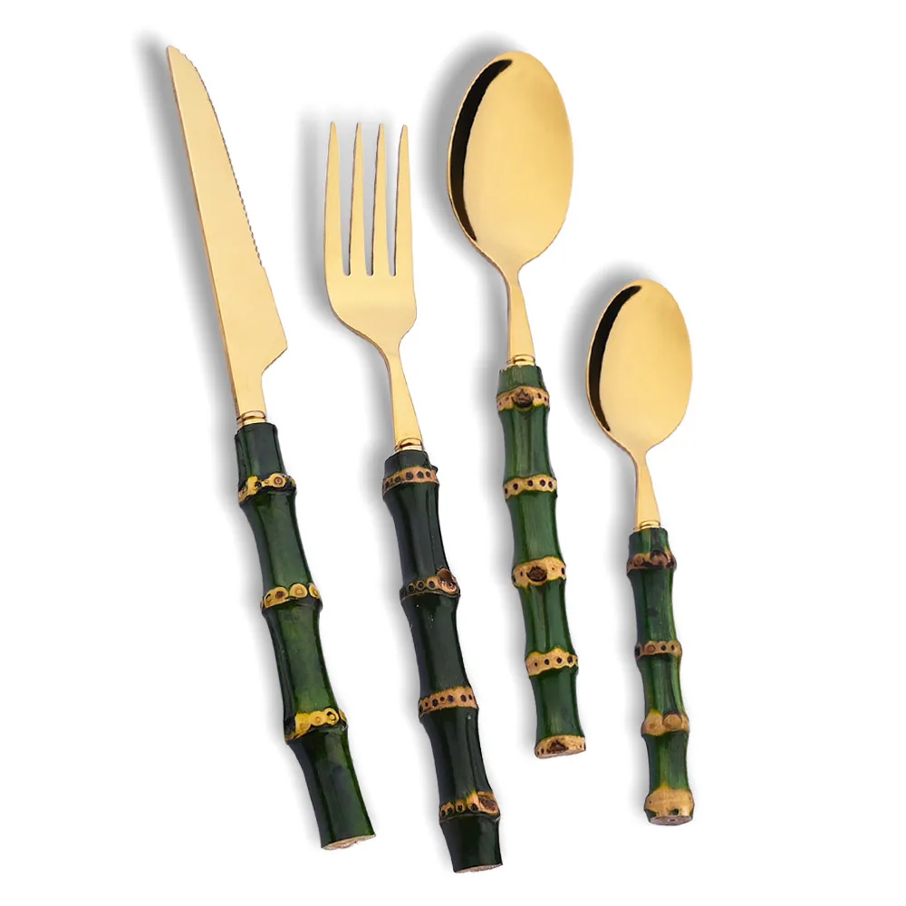 4-teiliges Besteckset mit natü – Bamboo Cutlery Bewertung und Preis