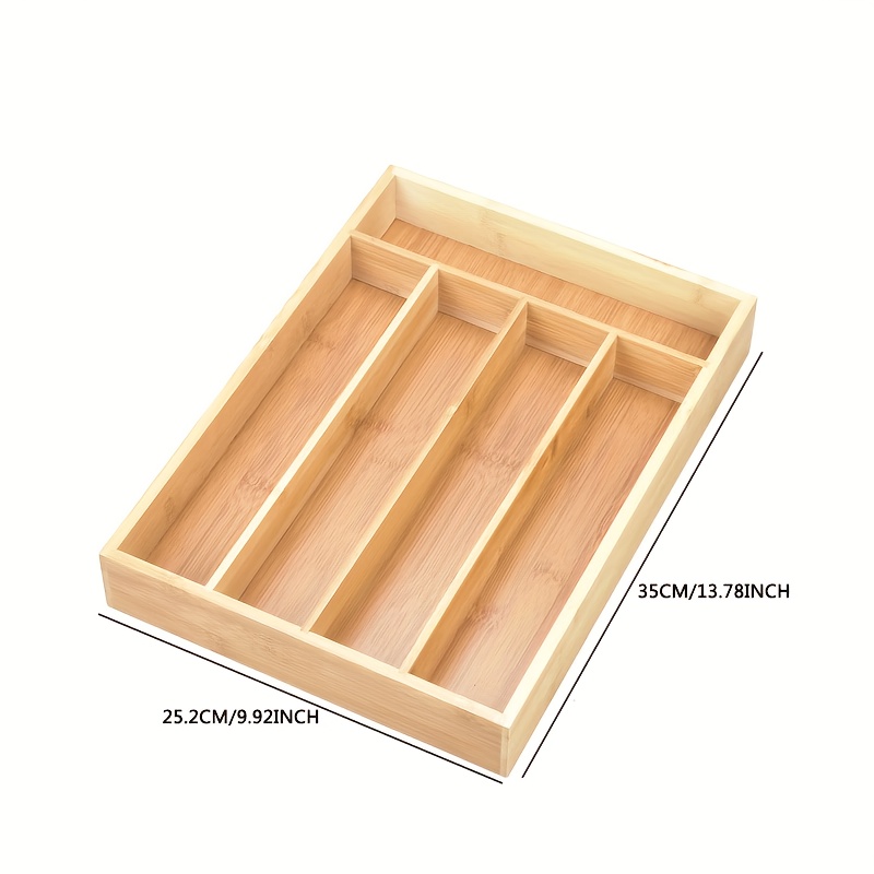 Bambus Küchenschubladenorganiz – Bamboo Cutlery Bewertung und Preis