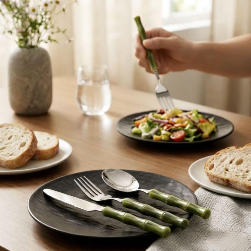 Bambusgriff Acryl 304 Edelstah – Bamboo Cutlery Bewertung und Preis